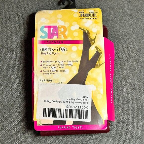 💃 Star Power by Spanx "Center-Stage" Shaping Tights - Size A - NIB 💃 - Picture 1 of 2